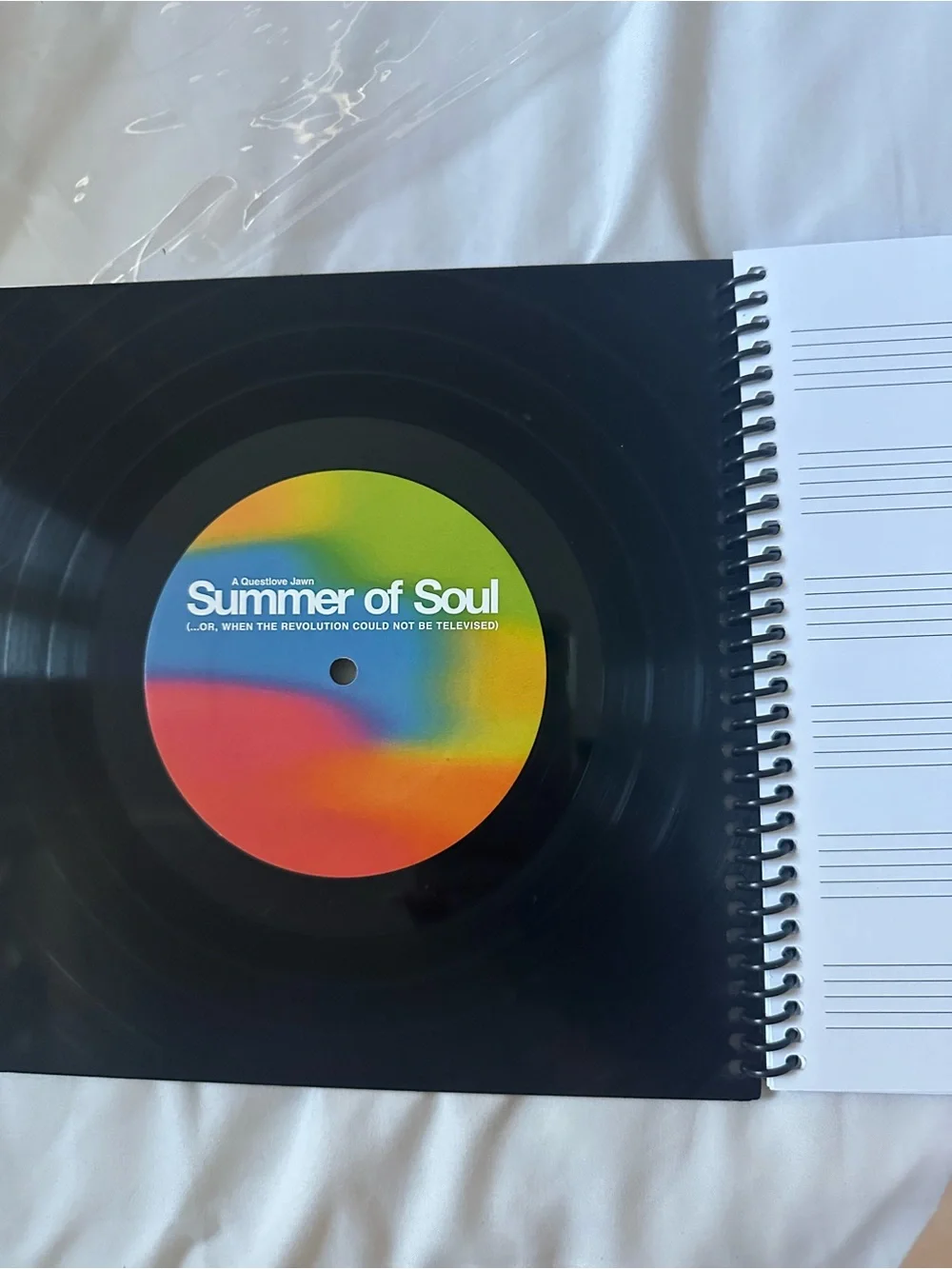 Summer of soul notebook